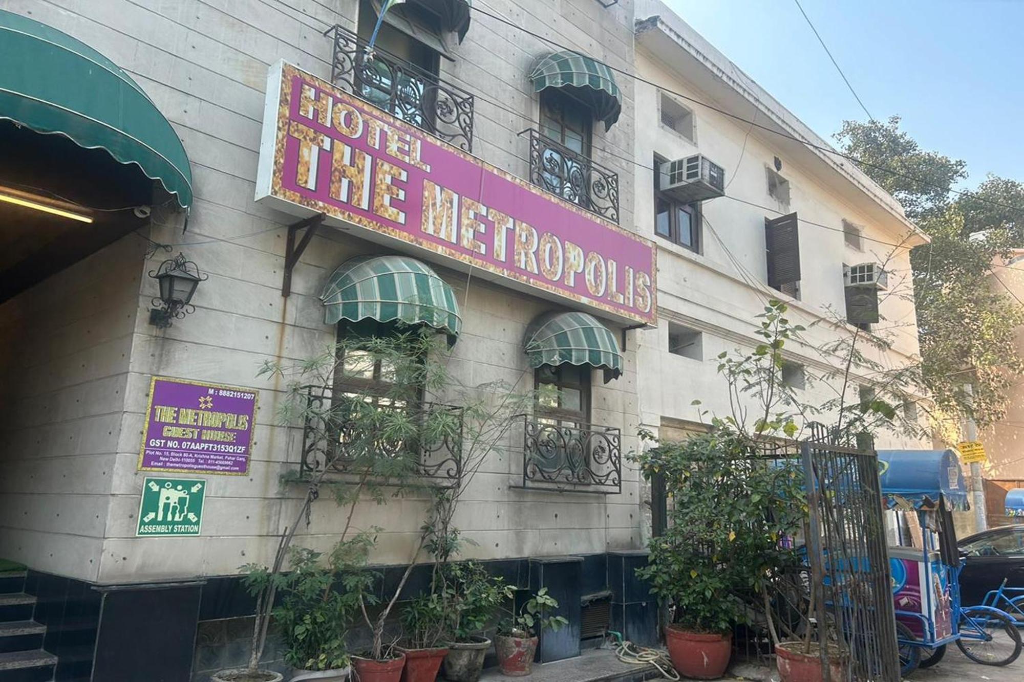 The Metropolis Guest House Near Rk Ashram Metro Station ニューデリー エクステリア 写真